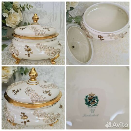 Бонбоньерка/шкатулка/бисквитница/конфетни Германия