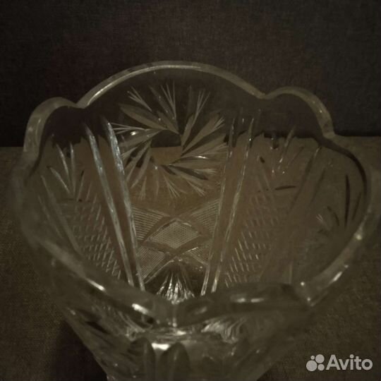 Хрустальная ваза СССР