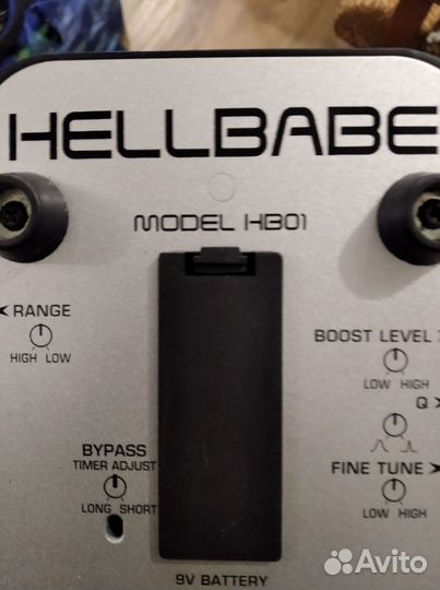 Behringer hell-babe HB01 педаль