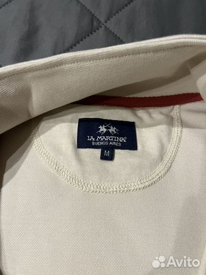 Толстовка La Martina M бежевая новая