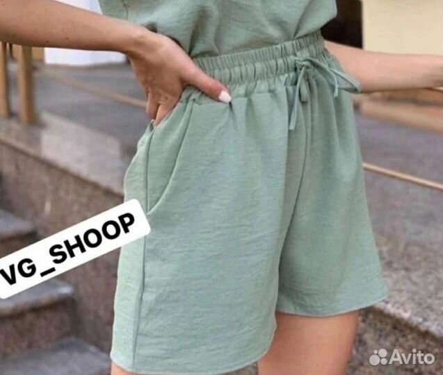 Костюм топ+шорты