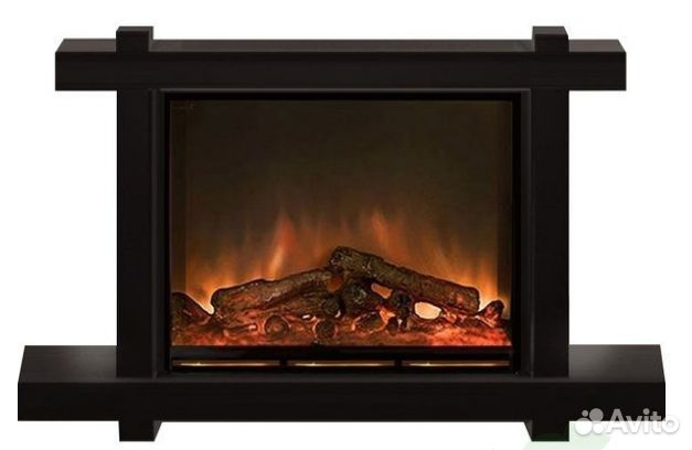 Электрокамин Glenrich Капри 28 Арте черный