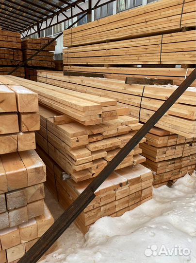 Брус, доска обрезная