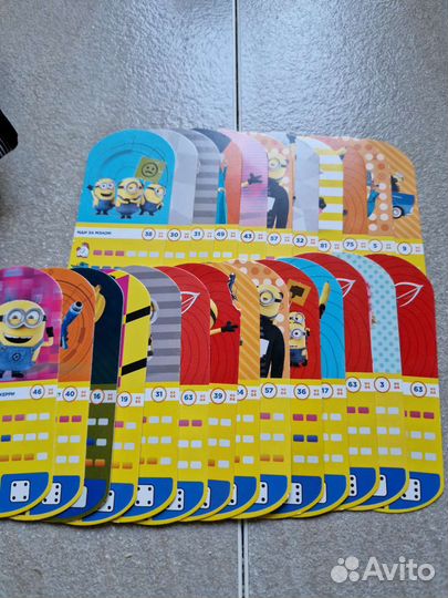 Карты миньоны магнит