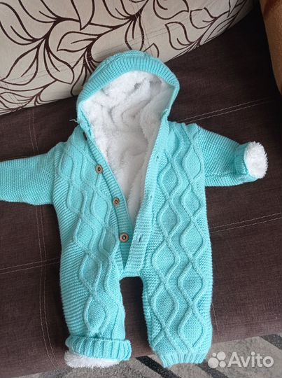 Комбинезоны 56,62+шапка