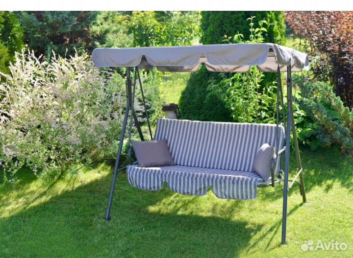 Садовая качель 3х местная Белоруссия