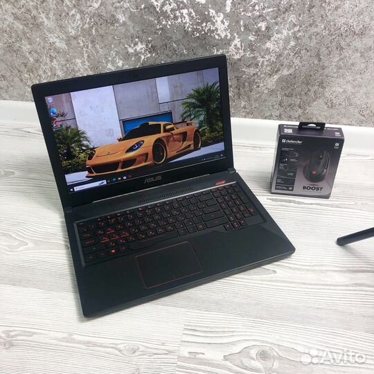 Игровой ноутбук Asus/GTX1050 на 4гб/8гб/SSD/ips/i5