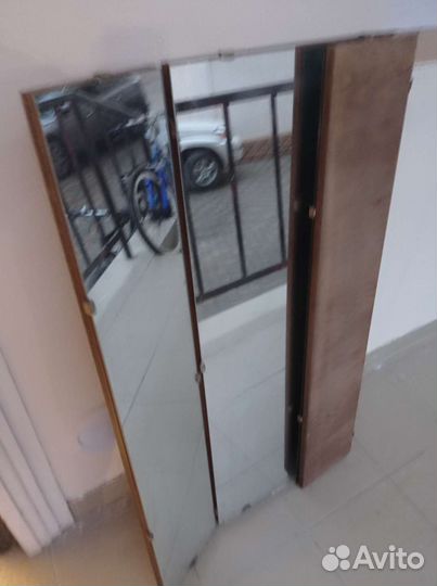 Зеркало трёх створчатое от трельяжа