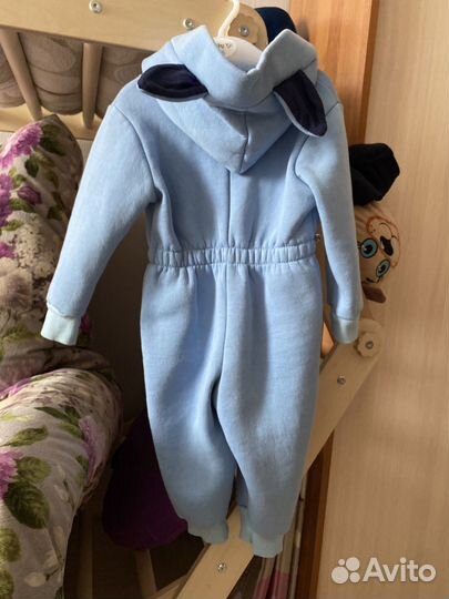 Комбинезон футер с начесом 86