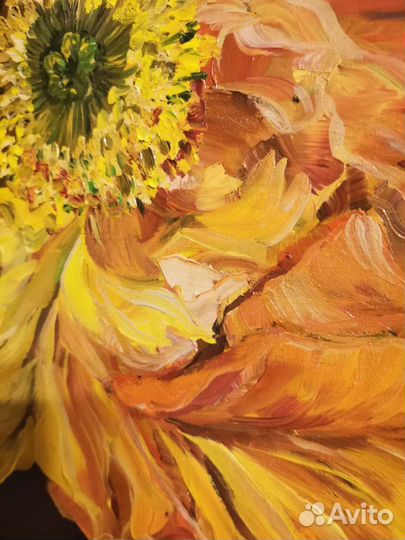 Картина холст, масло 50*70см