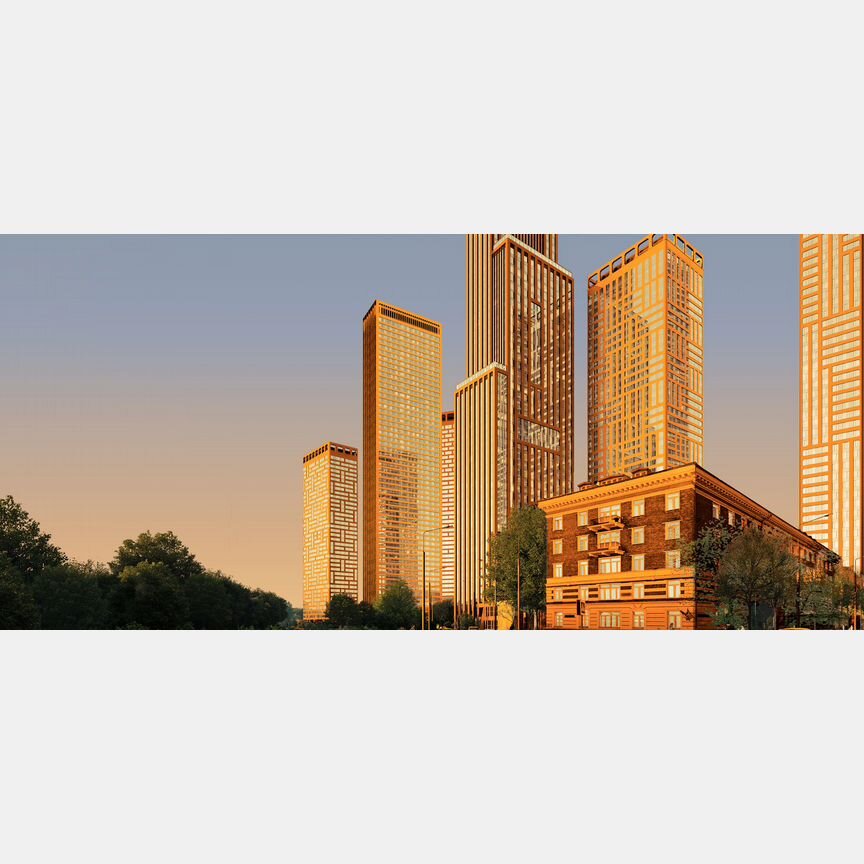 2-к. квартира, 76,8 м², 6/49 эт.