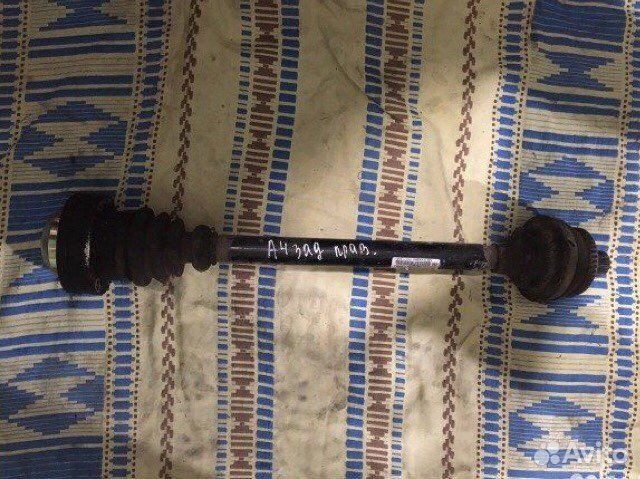 Привода левый правый зад Ауди А4 2007 2.0T