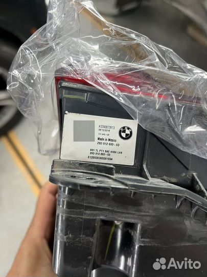 Задние фонари бмв х3 2019 г