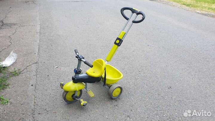 Детский трехколесный велосипед бу