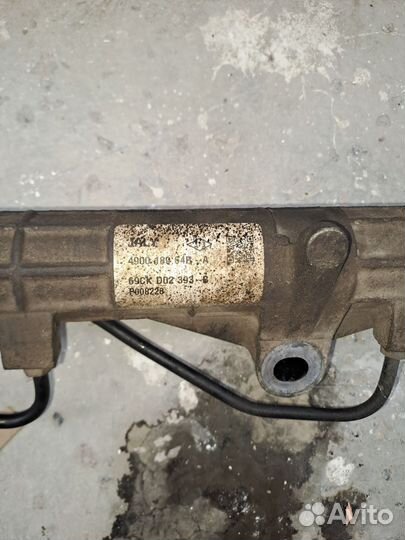 Рулевая рейка renault logan с гур