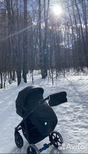 Коляска Indigo Broco Eco 2 в 1 экокожа б/у