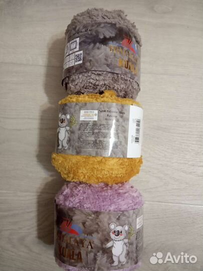 Плюшевые нитки