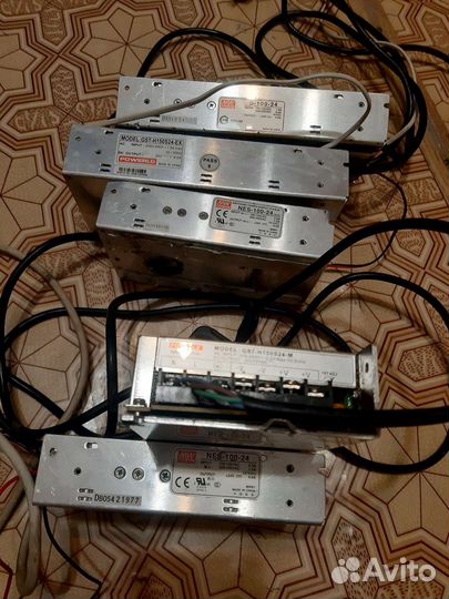 90 Блоков питания mean well S-100-24 (24 Вольт)