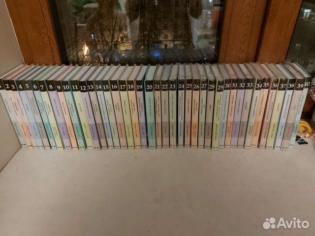 Книжная коллекция Комсомольская правда 40 томов