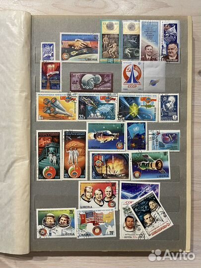 Альбом с марками СССР
