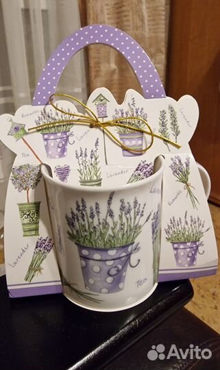 Чашка новая Лаванда