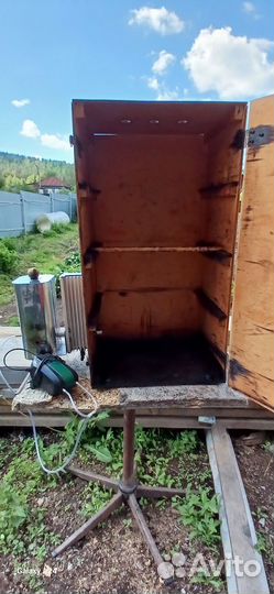 Коптильня холодного копчения с дымогенератором бу