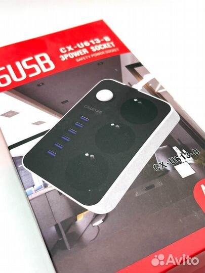 Сетевой Фильтр 6USB