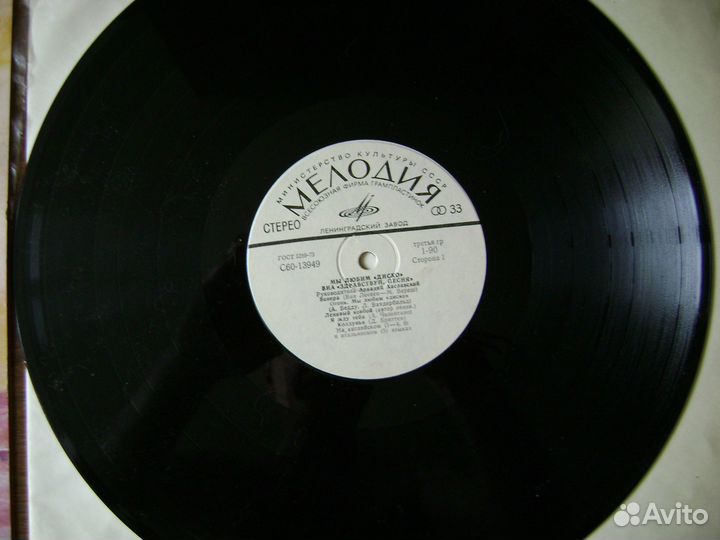 Виниловые пластинки СССР № 2