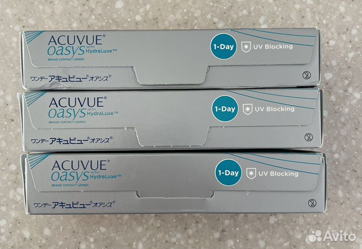 Контактные линзы Acuvue Oasys 1-Day -6.0
