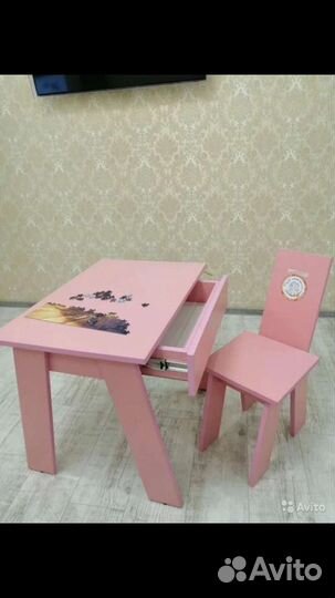 Детский стол + стульчик