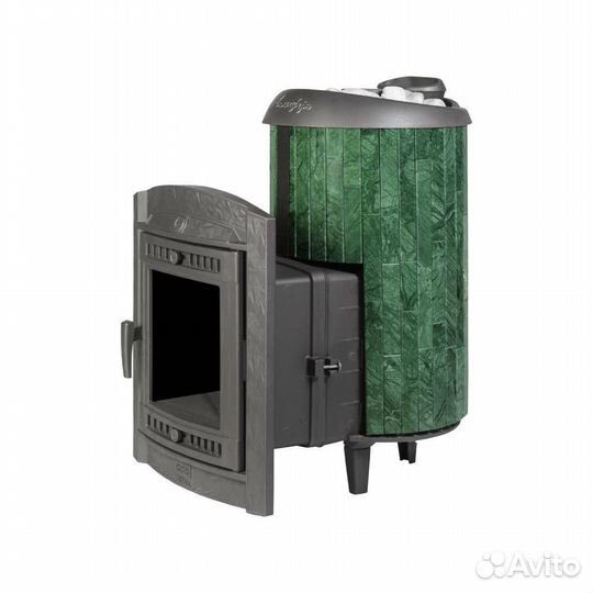 Печь Для Бани Атмосфера L+ ламели «Верде Гватемала