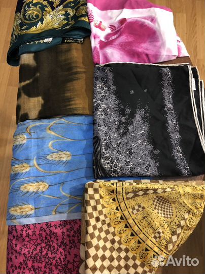 Косынки и шарфы шёлковые