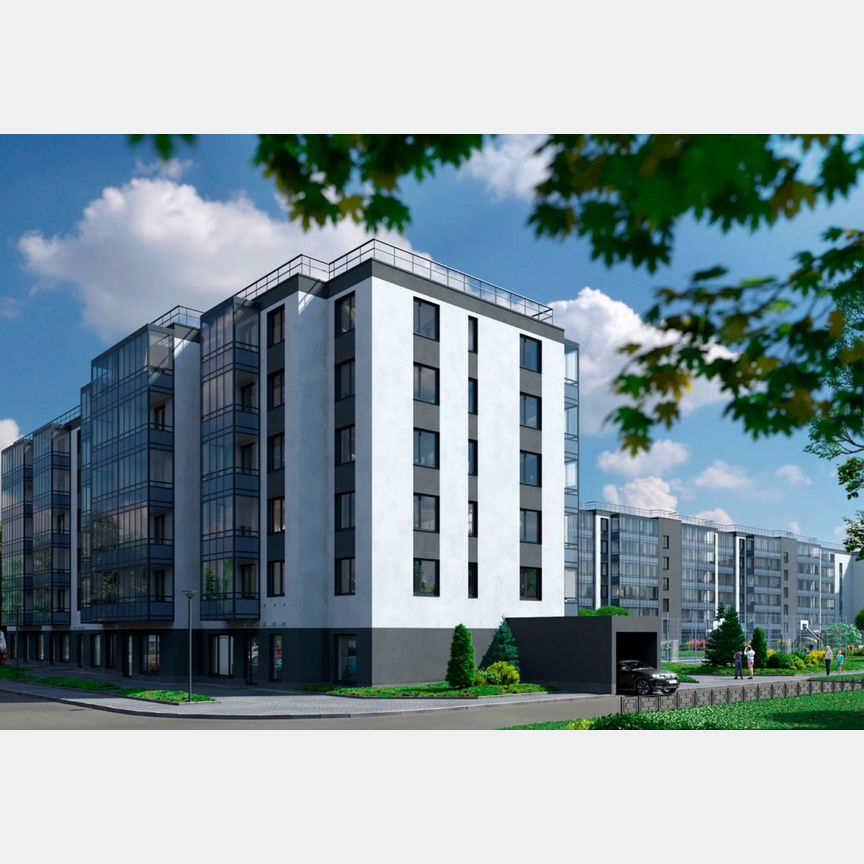 1-к. квартира, 30 м², 2/6 эт.