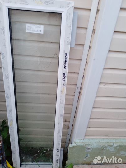 2 новых глухих стеклопакета