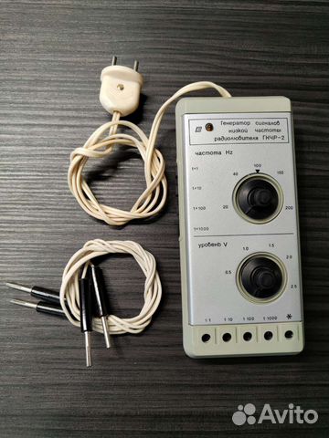 Генератор сигналов низкой частоты гнчр-2