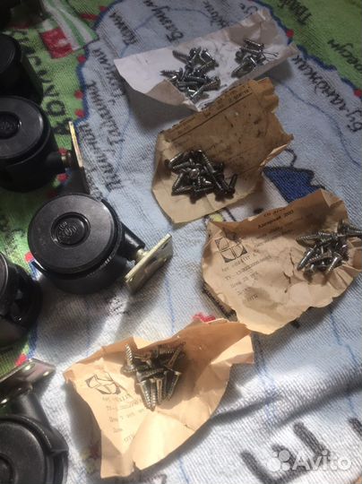 Мебельные колесики времен СССР новые 24 шт