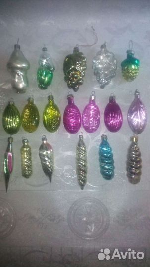 Елочные игрушки СССР