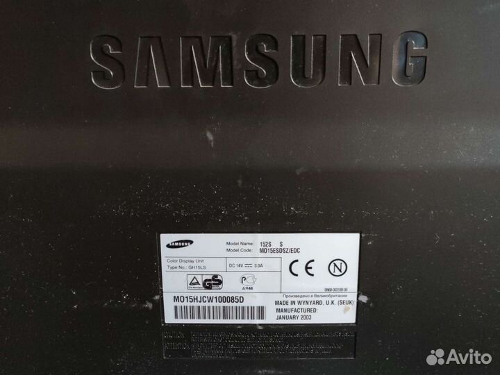 Монитор Samsung SyncMaster152s