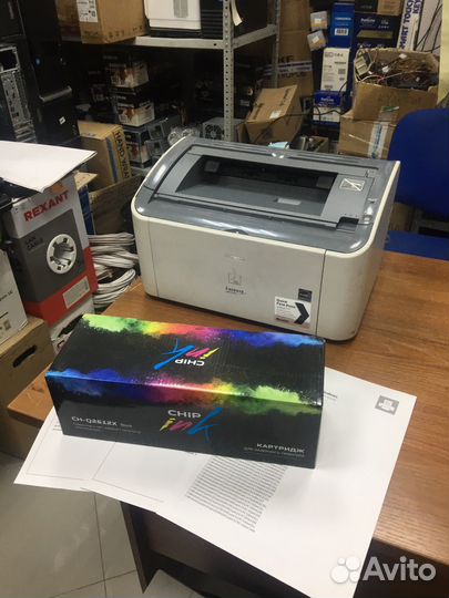 Принтер Canon lbp 2900, с новым картриджем