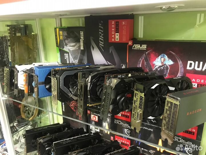 Игровые Видеокарты под любой бюджет RX/GTX