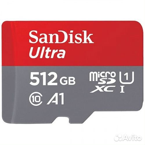 Карта MicroSD SanDisk Ultra на 512GB