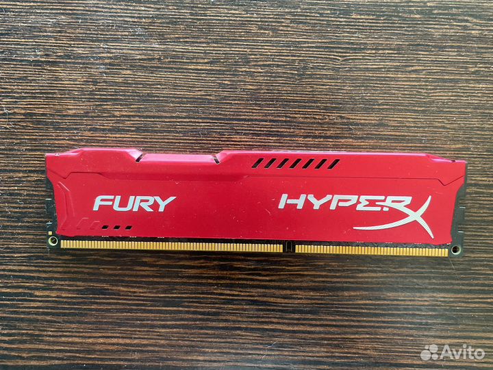 Оперативная память hyperx fury ddr3 8gb