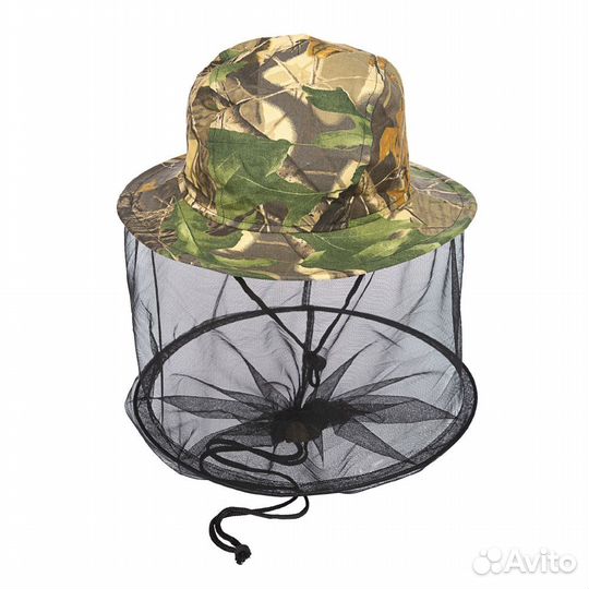 13349 Панама с москитной сеткой с кольцом, лес (Hu