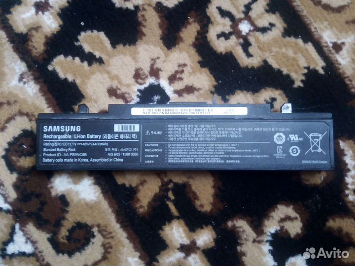 Аккумулятор для ноутбука samsung