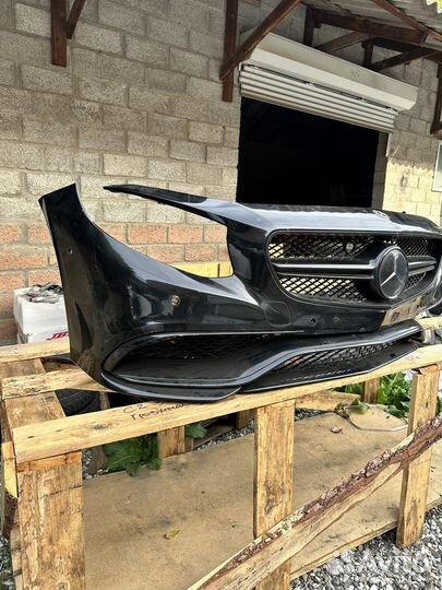 Бампер амг w217 передний