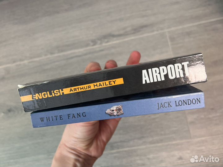 Книги на английском языке Хейли и Джека Лондона
