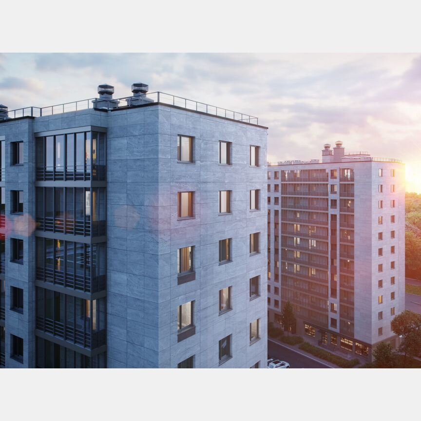 2-к. квартира, 58,7 м², 10/12 эт.