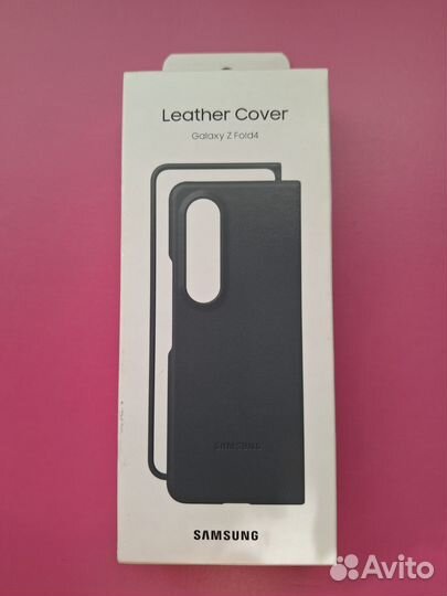 Чехол Samsung Z fold 4 Leather Cover
