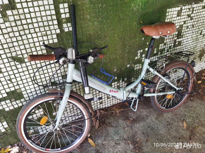 Велосипед складной взрослый 5скоростей