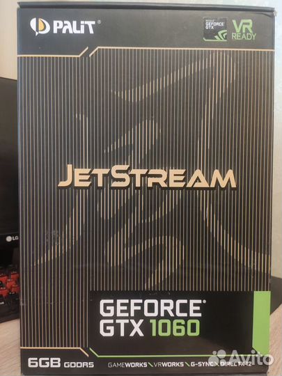 Palit JetStream GeForce GTX 1060 6 GB (в коробке)